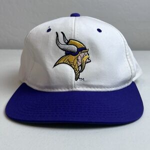 Vintage Minnesota Vikings‎ NFL Football Fram ANNCO Adjustable Snapback Hat Cap